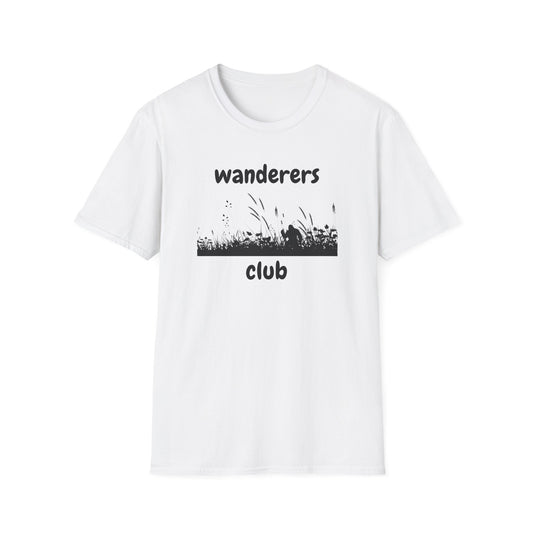 Wanderers Club T‑Shirt — Nature Silhouette Adventure Tee