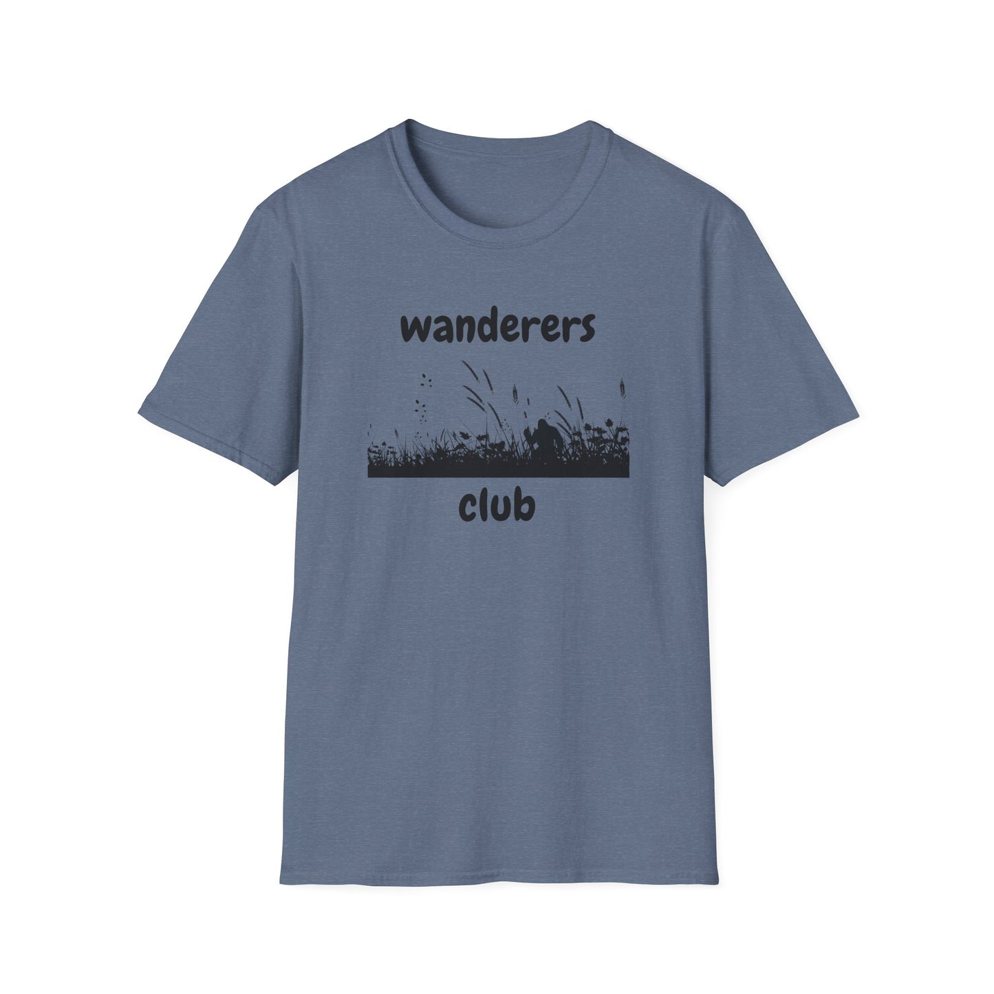 Wanderers Club T‑Shirt — Nature Silhouette Adventure Tee