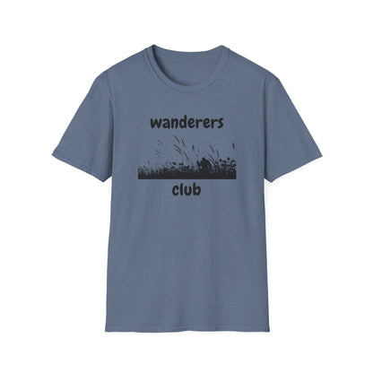 Wanderers Club T‑Shirt — Nature Silhouette Adventure Tee