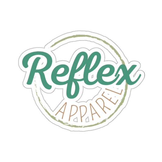 Reflex Apparel Sticker - Transparent Background - Brand Sticker