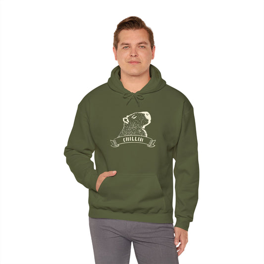 Capybara - Chillin - Hoodie - Funny Capybara Hoodie - Sarcastic Capybara Hoodie - Hoodie Gift