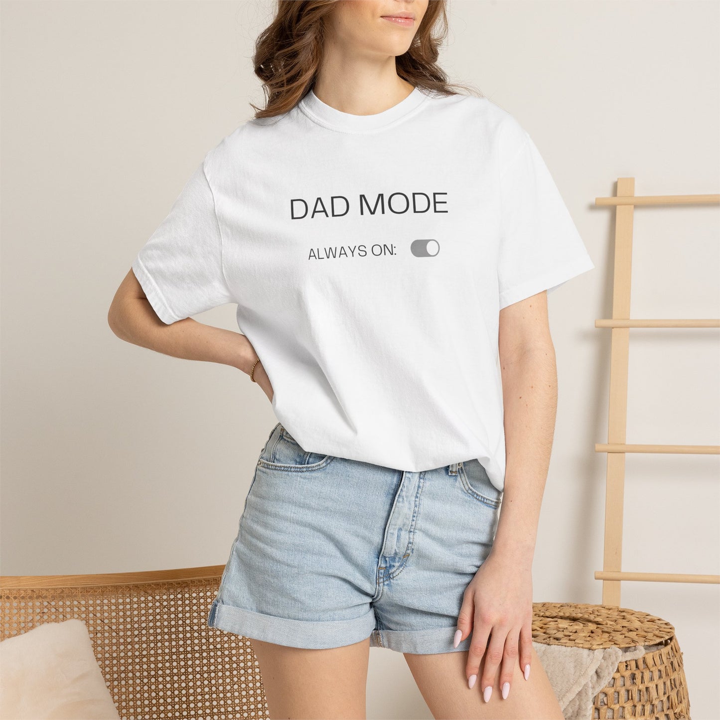 Dad Mode T-Shirt — "Dad Mode Always On" Graphic Tee