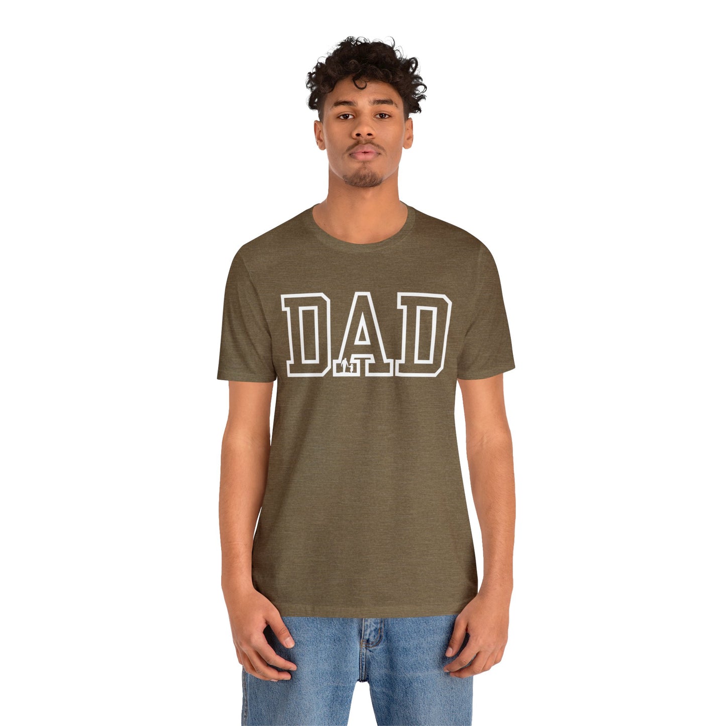 DAD - Fathers Day Shirt - Dad With Daughter Silhouette - Fathers Day Gift