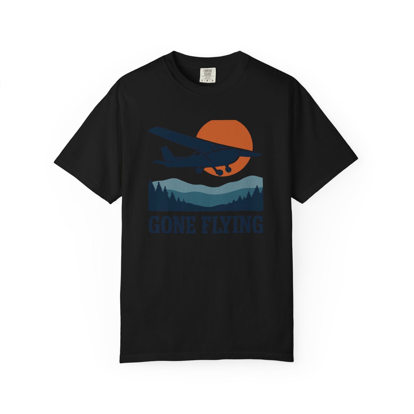 Gone Flying T-Shirt - Vintage Airplane Graphic Tee