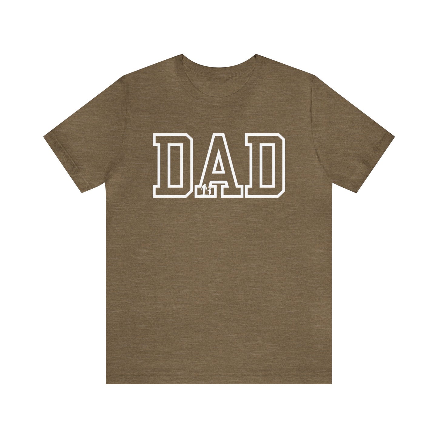 DAD - Fathers Day Shirt - Dad With Daughter Silhouette - Fathers Day Gift