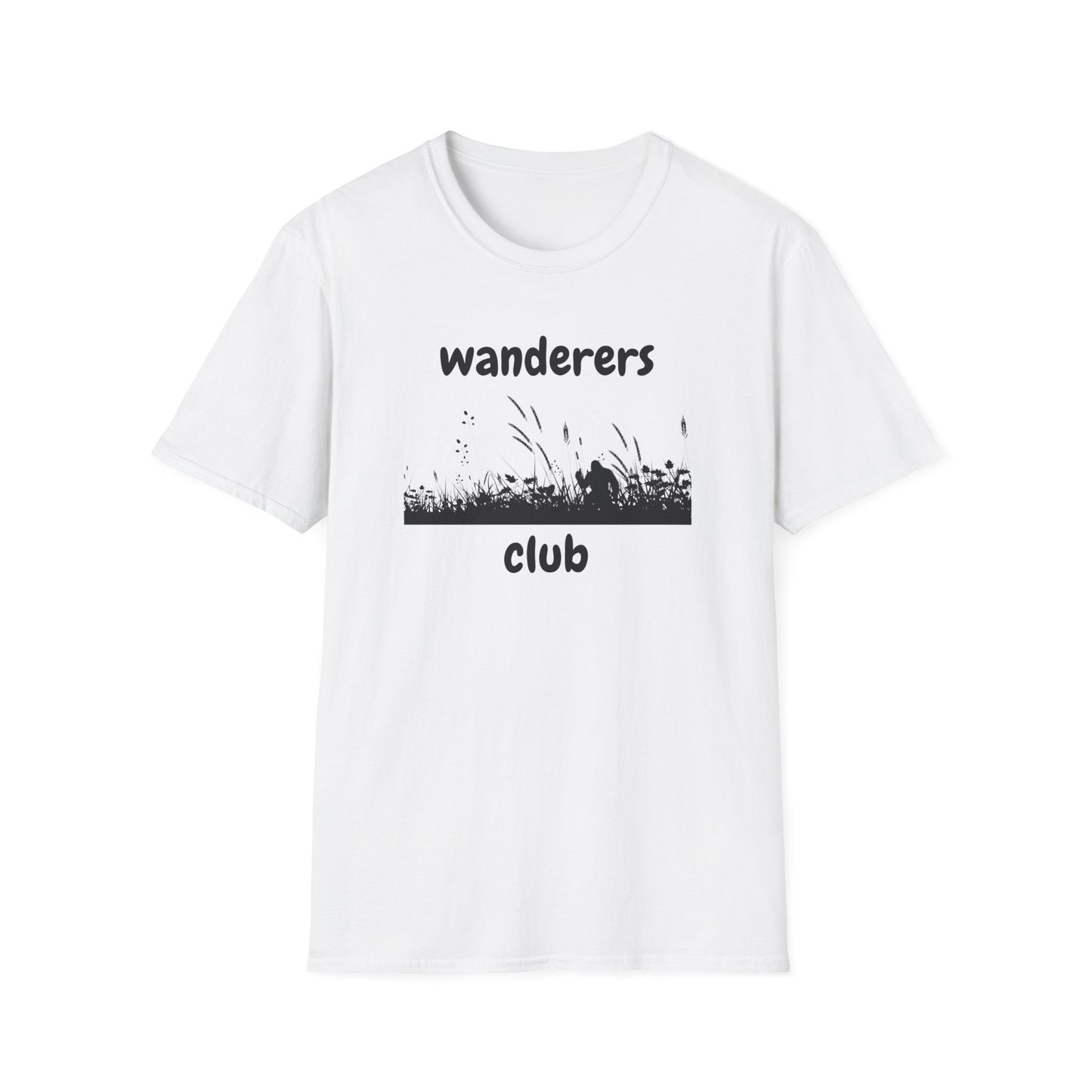 Wanderers Club T‑Shirt — Nature Silhouette Adventure Tee