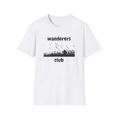 Wanderers Club T‑Shirt — Nature Silhouette Adventure Tee
