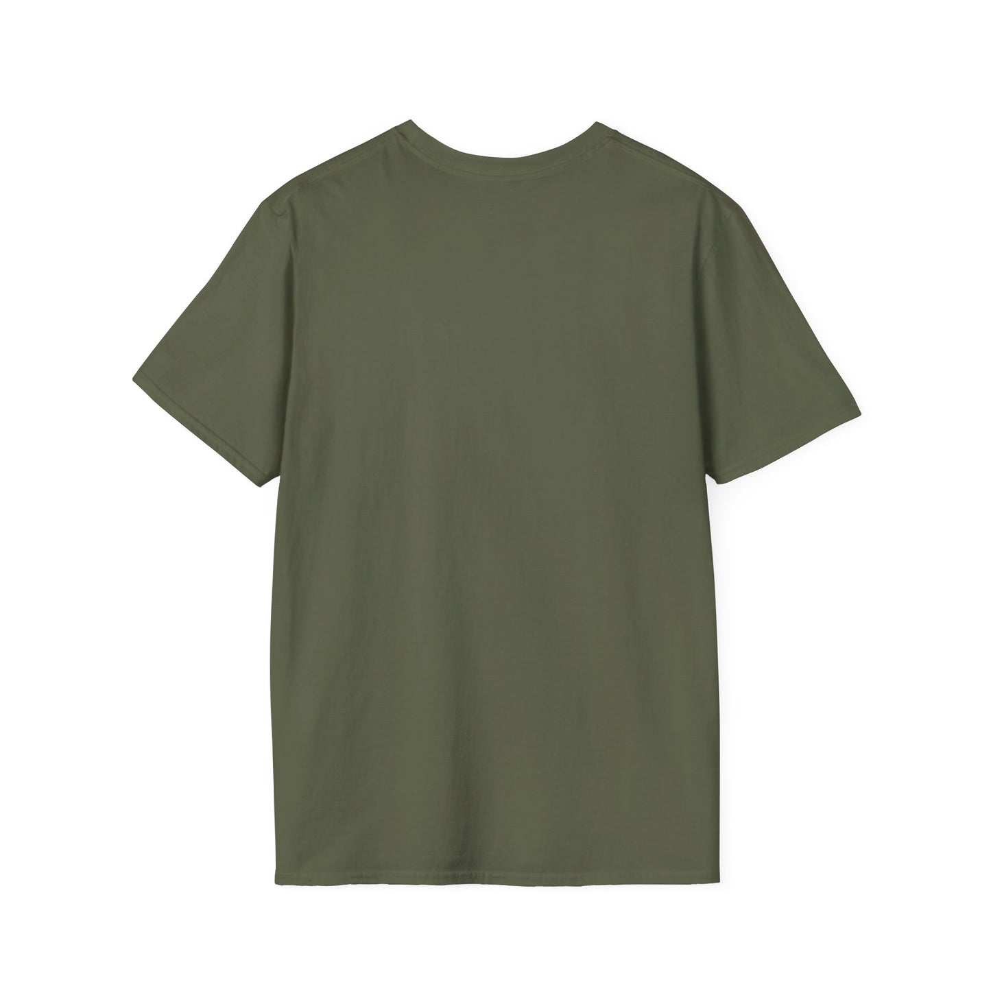 Retro Sunset Grass T-Shirt - Vintage Orange Gradient Nature Tee