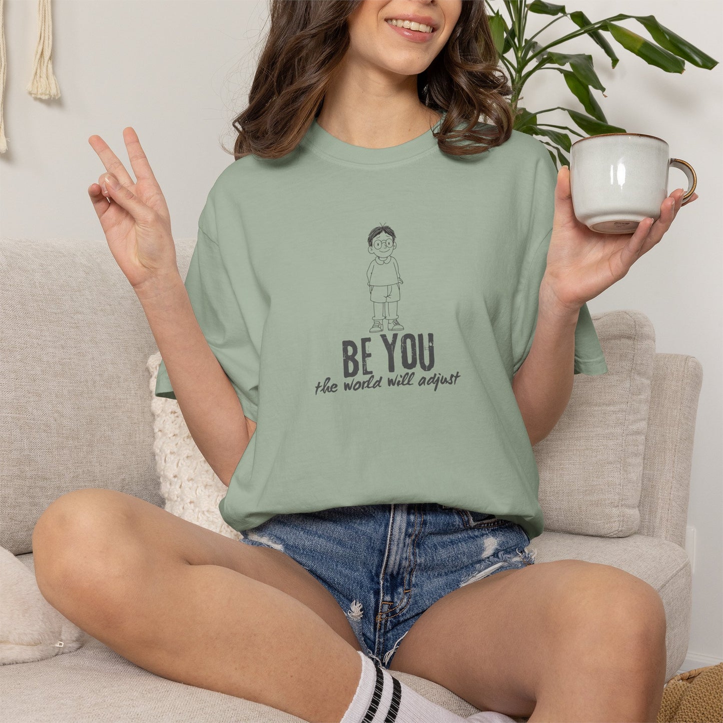 T-Shirt - "Be You" Inspirational Graphic Tee