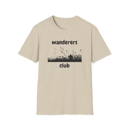 Wanderers Club T‑Shirt — Nature Silhouette Adventure Tee