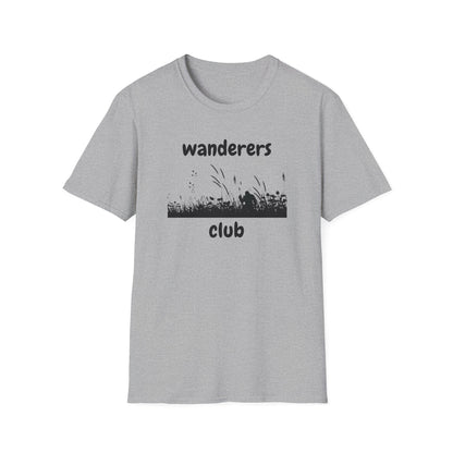 Wanderers Club T‑Shirt — Nature Silhouette Adventure Tee